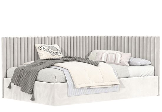 Кровать угловая Денни kids - узкие панели