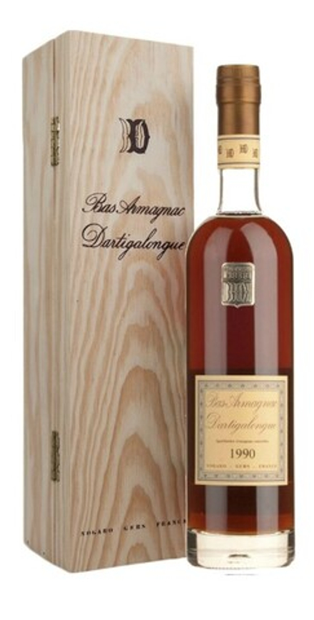 Арманьяк Dartigalongue, Bas Armagnac AOC, 1990, 0.5 л.