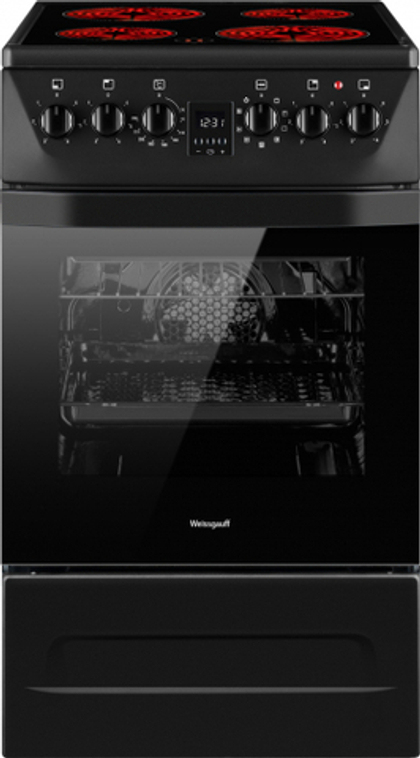 Электрическая плита Weissgauff WES 2V16 BE