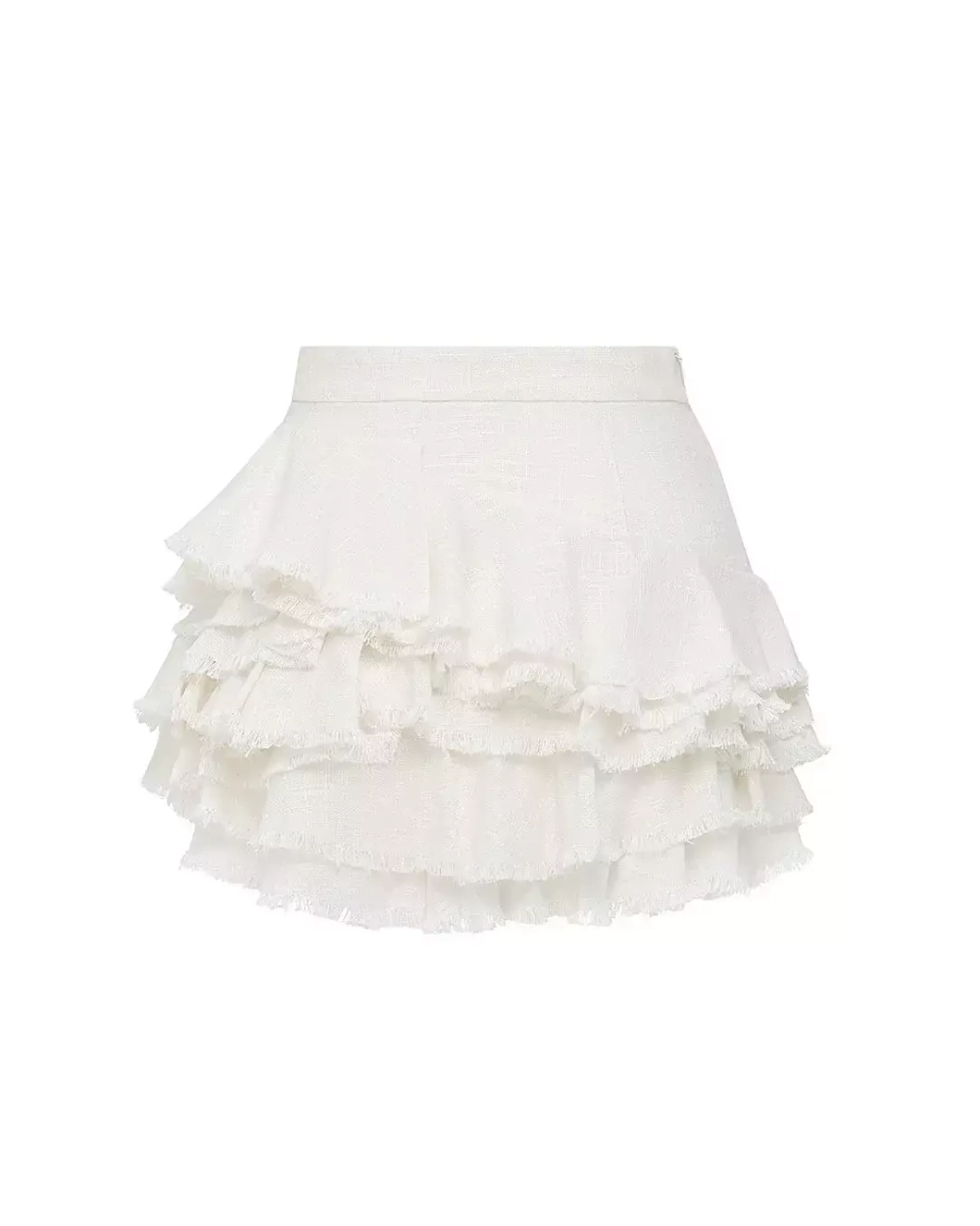 Юбка изо льна мини