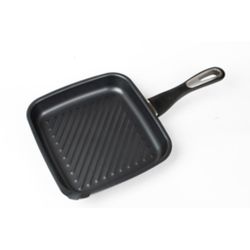 Сковорода-гриль 26*24 см h3,5 см сталь с антипригарным покрытием ИНДУКЦИЯ P.L. Proff Cuisine