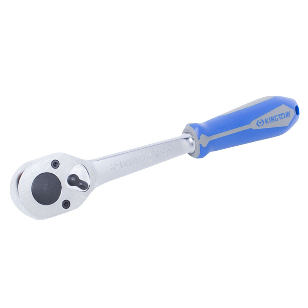 KING TONY (4779-10GR) Трещотка 1/2", 262 мм, 32 зубца, флажковая