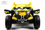 Детский электромобиль RiverToys BRP Can-Am Maverick Y111YY желтый