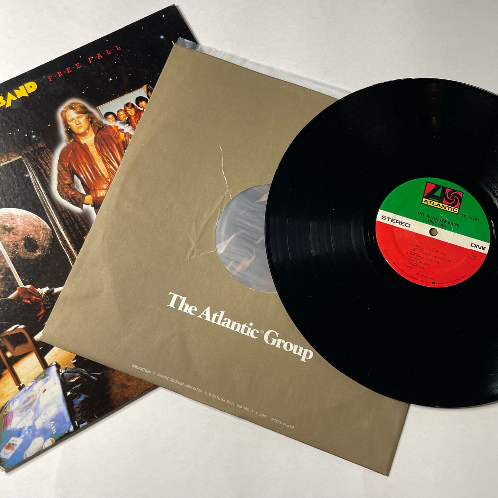 Винтажная виниловая пластинка LP The Alvin Lee Band Free Fall (USA 1980)