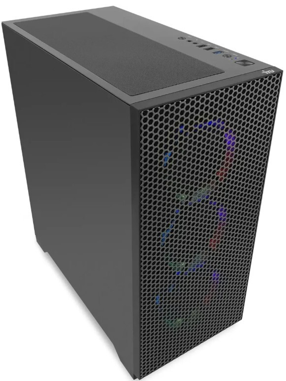 Системный блок iRu Game 710Z7GP Intel Core i7, 64 ГБ, 1 Тб, nVidia GeForce RTX 4060Ti,  ОС Не установлена