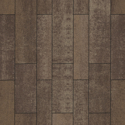 Тротуарная плитка ПАРКЕТ - Листопад гранит Хаски, комплект из 4 видов плит