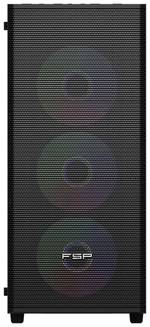Корпус FSP Group CMT196B Black	 черный