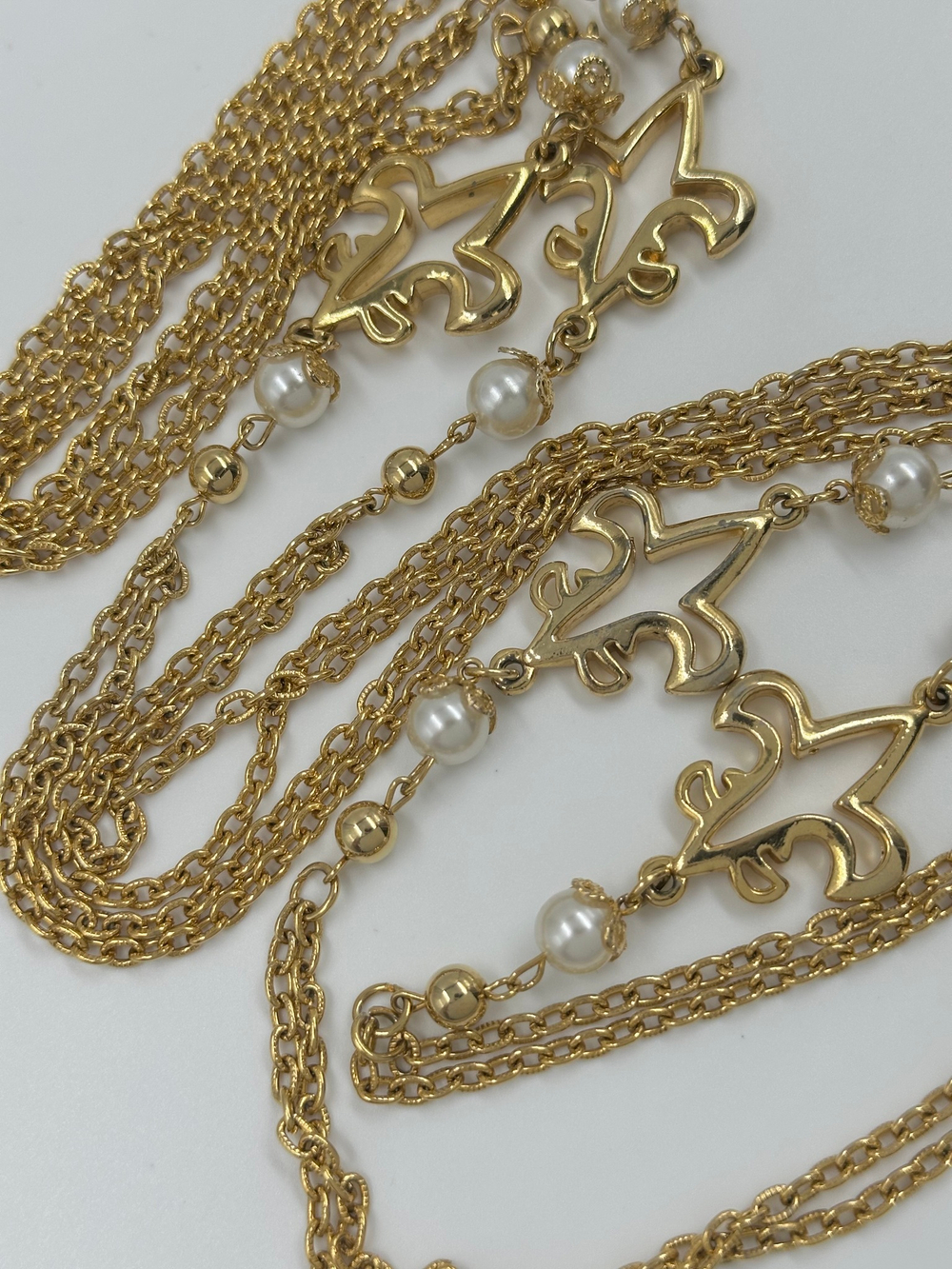 Цепь с декоративными вставками Fleur-de-Lys