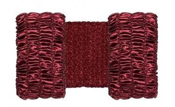 Обивка с нашивными розами БОРДО