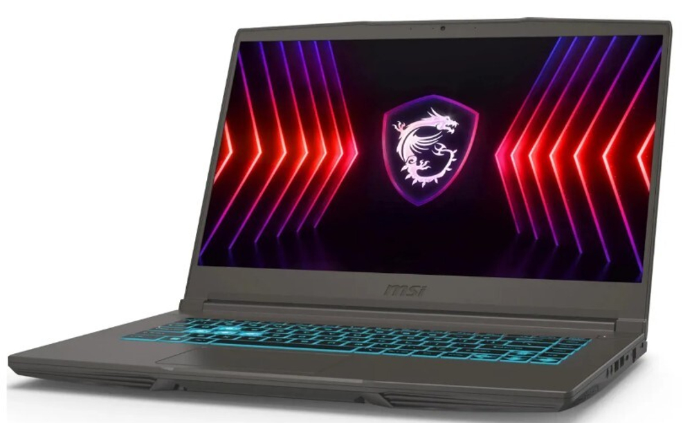 Ноутбук  MSI Thin 15 B13UDX-2277AU 15.6 ", Core i7, 16 Гб RAM, 512 Гб SSD, GeForce RTX 3050, Серый