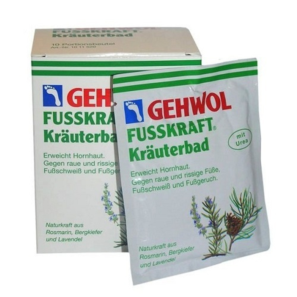 Ванна травяная Gehwol Фусскрафт 10x20г