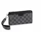 Бумажник Louis Vuitton Zippy Dragonne темно-серый