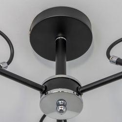 Citilux Стивен CL141231 Люстра потолочная Чёрная