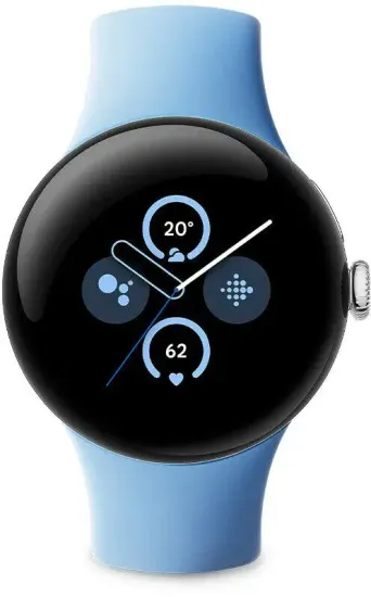 Google Умные часы Pixel Watch 2 LTE, 41mm, Polished Silver Bay