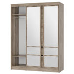 Шкаф-купе ШКК-06 Энигма дуб каньон/венге