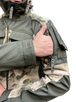 Флисовая кофта с капюшоном, Лес