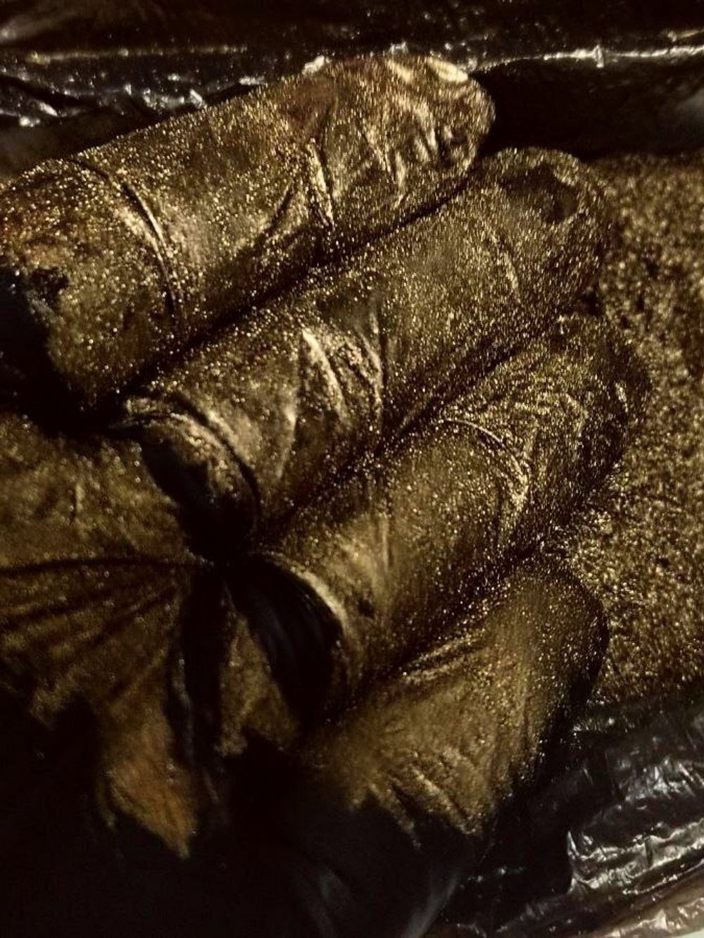 Премиум пигмент 8982 - Тёмный орех мерцающий - универсальный