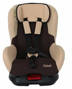 Детское автомобильное кресло ZLATEK "Galleon" красный, 0-4 лет, 0-18 кг, группа 0+/1, шт