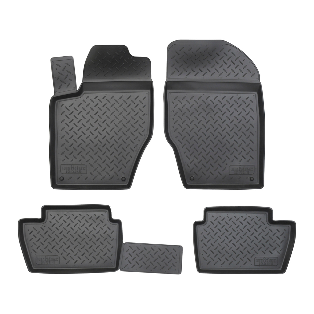 Ковры в салон Norplast/Unidec для Peugeot 307 (2001-2008), Черный, арт.NPL-Po-64-36