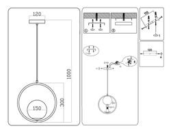 Ambrella Подвесной светильник Modern TR2594