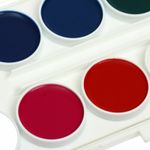 Краски акварельные ГАММА "Пчелка", 20 цветов, медовые, без кисти, пластиковая коробка, европодвес, 212033