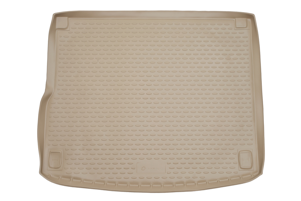 Коврик в багажник для VW Touareg II 2010-2014, кроссовер (полиуретан, бежевый) NLC.51.31.B13B