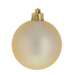 GAEM Набор из 6шт Украшение новогоднее Шар "Вензель золотой", D6 см, L5 W5 H7 см