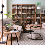 Стеллаж Берн 5*5 из массива дуба