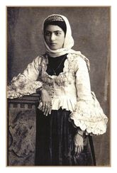 Açıqca \ Открытки \ Postcard Qarabağ gözəli