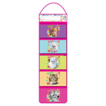 Органайзер настенный, ткань 195*730 "МИЛЫЕ КОТЯТА 2019" (Пчелка)