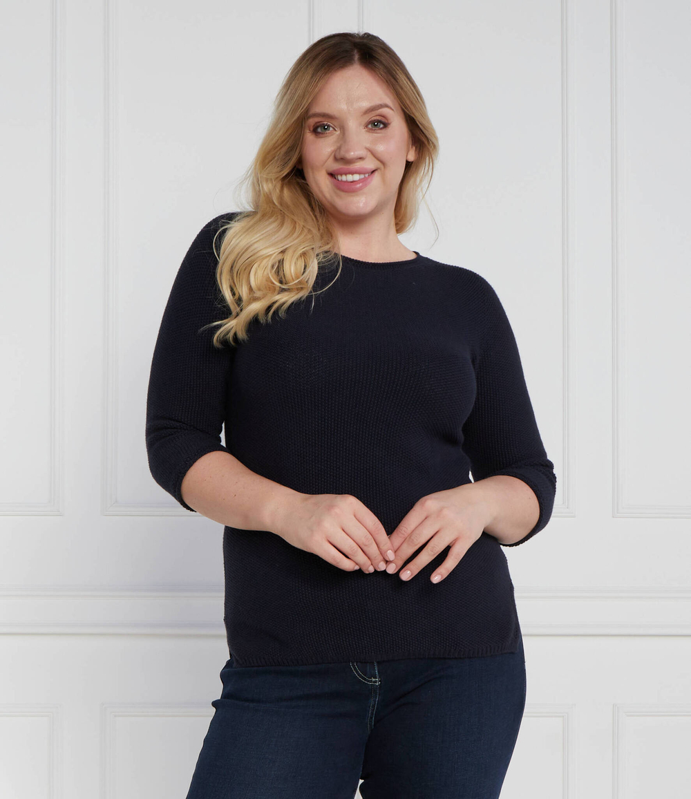 Свитер PLUS SIZE Persona by Marina Rinaldi - темно-синий(1361093)