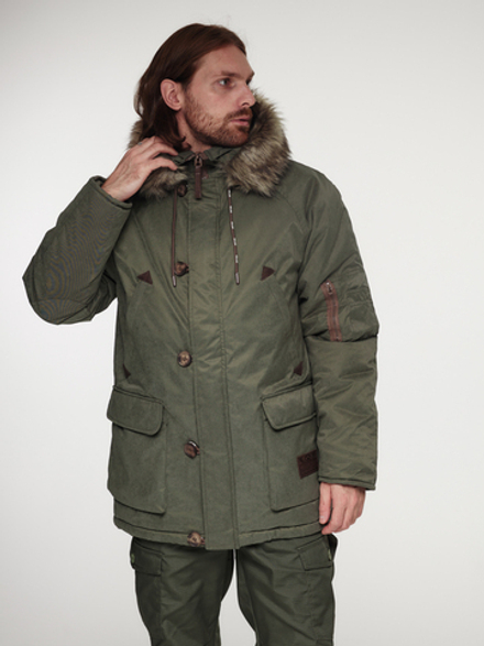 Green parka "Ruskolan"
