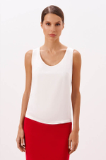 23302 Блузка женская (молочный)