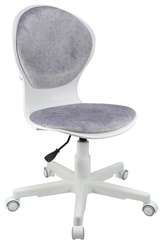 Кресло 1139 FW PL White велюр Bliss 09 аметист