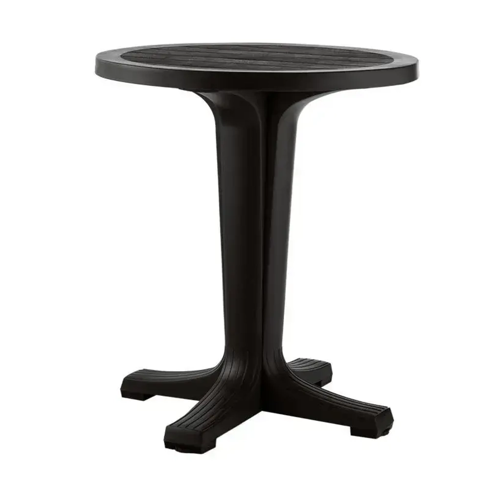 Стол Прованс круглый 65 см шоколадный 650х720мм