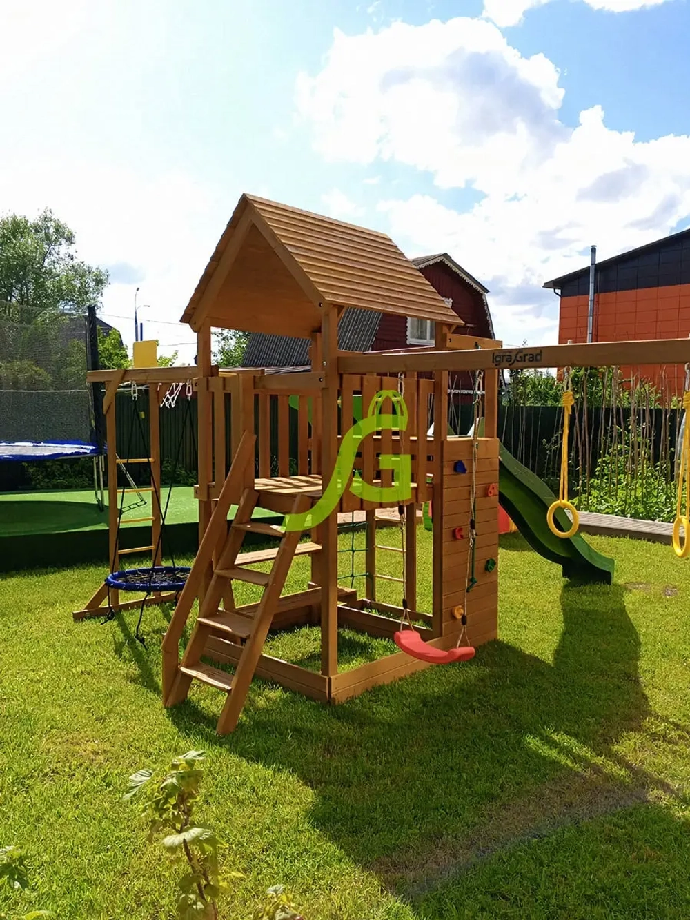 Детская площадка Крафт Pro 4