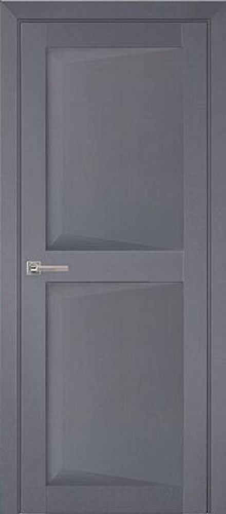 Межкомнатная дверь Дубрава Сибирь Аккорд-2 ПГ Серый Софт Тач
