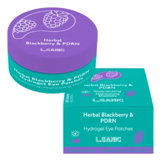 Гидрогелевые патчи с ежевикой и PDRN L.SANIC Herbal Blackberry&PDRN 60 шт