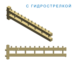 Коллектор котельной разводки