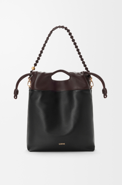 Loewe Сумка-тоут Flamenco из мягкой кожи ягненка наппа, черный