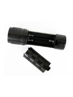 Фонарь 7102-ТН 1LED 1 режим 3хR03 черн. (блист.-пакет) Ultraflash 11788