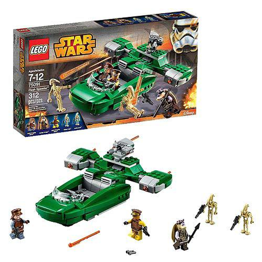 LEGO Star Wars: Флэш-спидер 75091 — Flash Speeder — Лего Звездные войны Стар Ворз