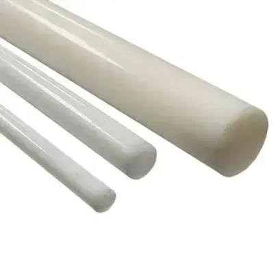 Полиацеталь стержень 25х100мм белый ПОМ-С