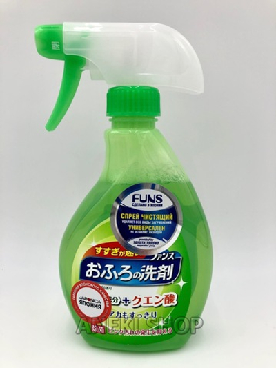 Средство чистящее для ванной комнаты с ароматом свежей зелени 380 мл FUNS Daiichi Ofuro