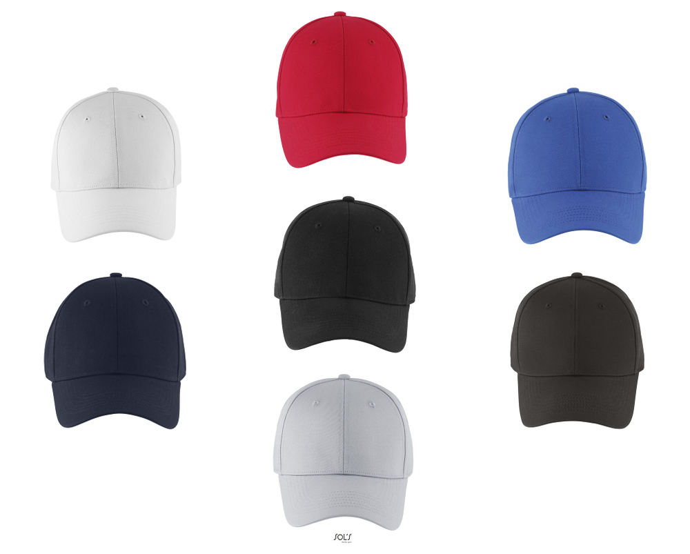 Бейсболка BLAZE, 6 клиньев