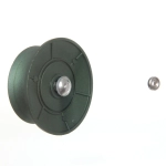 Сковорода «BAROLY» GREEN 22см индукционная с крышкой, съемная бакелитовая ручка