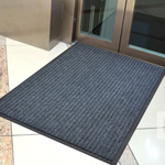 Коврик 100*200см влаговпитывающий ребристый FLOOR MAT "Стандарт", серый