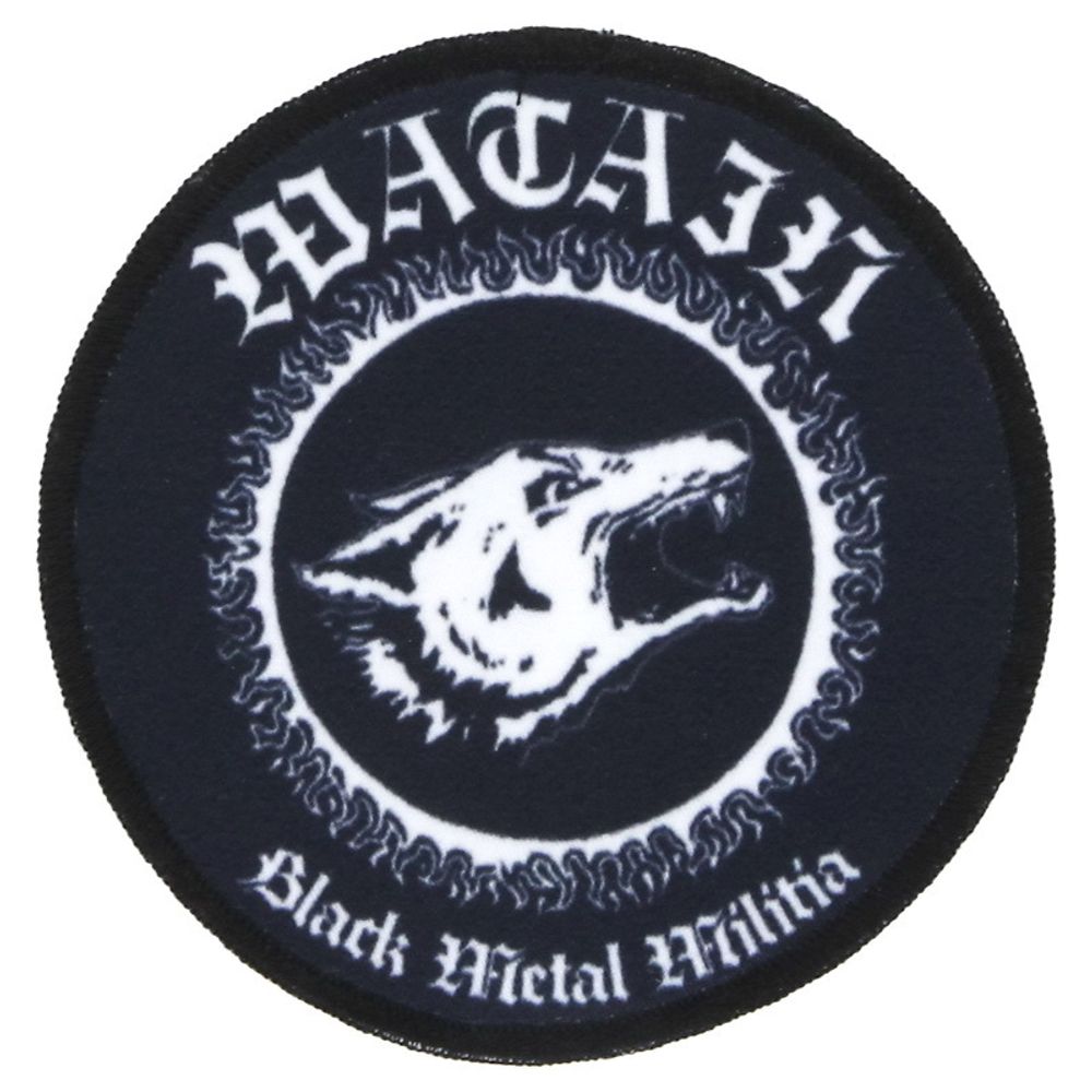 Нашивка Watain Black Metal Militia (045)
