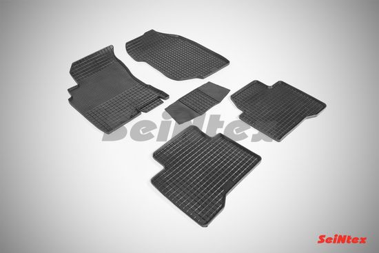 Резиновые коврики в салон Nissan X-Trail [T30] (2003-2007) "Сетка"