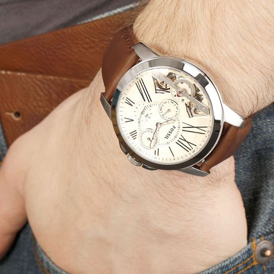 Наручные часы скелетоны Fossil ME1144